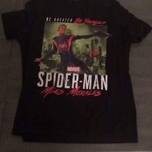 Miles Morales kids Spider-Man tee